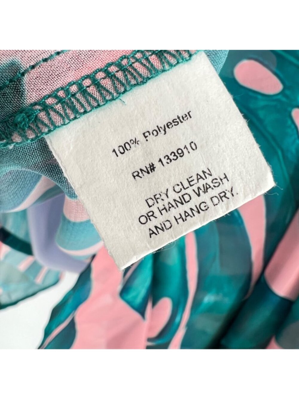 Show Me Your Mumu Byron Dress Palms Away Pink Green Tropical Mini Dress Size XS - Picture 5 of 10